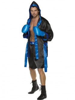 Blue Boxer Costume