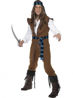 Caribbean Pirate Male Suit