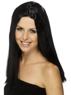 Star Style Wig - Black