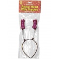 Glitter Pink Pecker Headpiece
