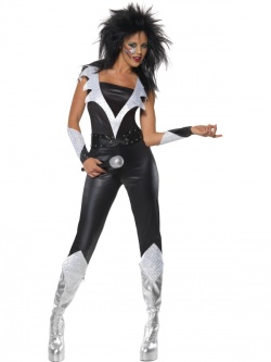 Glam Rock Chick Costume