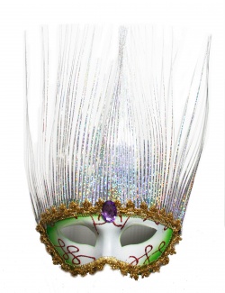 Venetian Mask-Silver