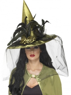 Chartreuse Witches Hat Deluxe