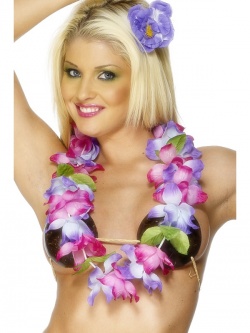 Lei With Large Flowers