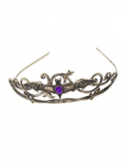 Gothic Tiara With Bat