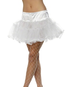 Petticoat on White Tulle