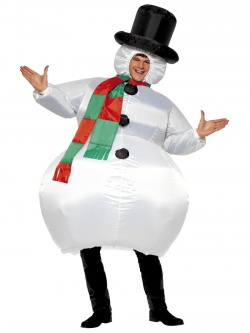 Costume of Inflatable Snowman