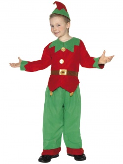 Santa's Helper Costume For Kids