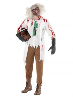 Zombie Science Teacher Costume