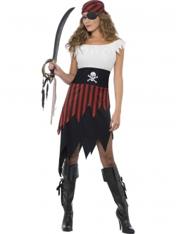 Lovely Pirate Lady Costume