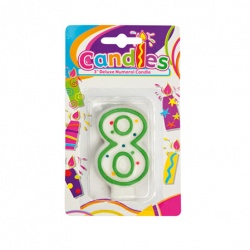 Birthday Candle With Number - 8