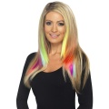 Hair Extensions Neon Red