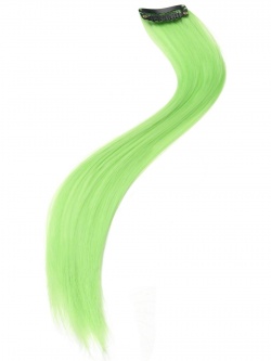 Hair Extensions Neon Green