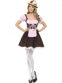 Tavern Girl Costume - Short Dress