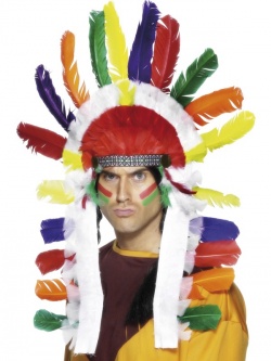 Long Indian Chief Headdress