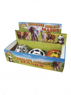 Plastic Wildlife Masks