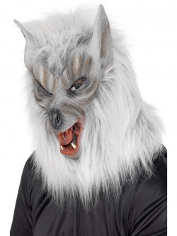 Wolf Mask - Silver