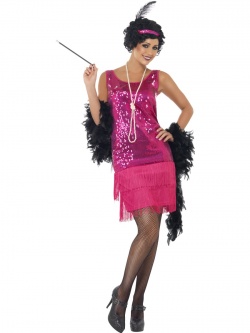 Funtime Flapper Costume - Pink