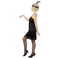 Fringe Flapper Costume - Black