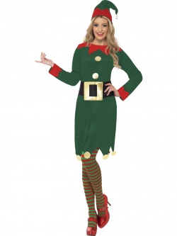 Elf Woman Costume - deluxe