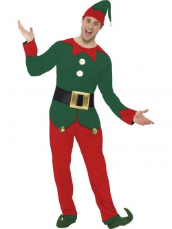 Elf Male Costume - Deluxe