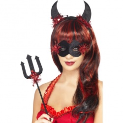 Devilicious Kit With Eye Mask - Black