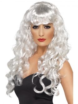 Siren Wig - Silver White