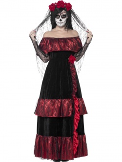 Deluxe Day of the Dead Bride Costume