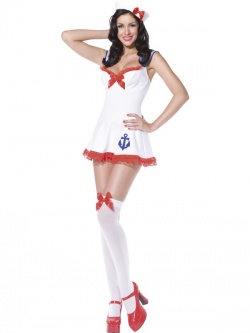 Fever Pin Up Anchors Away Costume