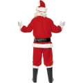 Santa Costume Deluxe Red