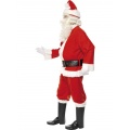 Santa Costume Deluxe Red