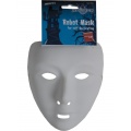 Robot Mask White on Elastic