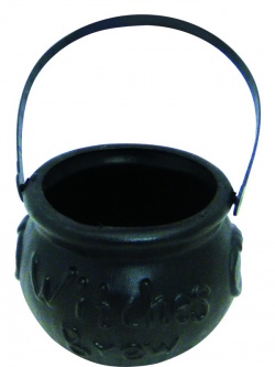 Witches Brew Cauldron Black