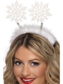 Snowflake Head Boppers White