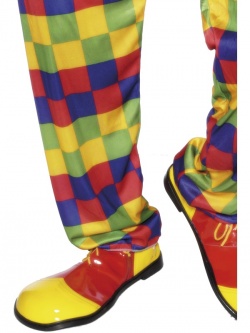 Clown Shoes Deluxe Red and Yellow    