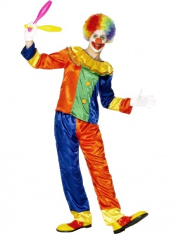 Clown Costume Multicoloured