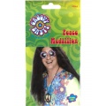 Peace Sign Medallion Silver    