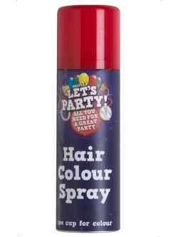 Hair Colour Spray - Red