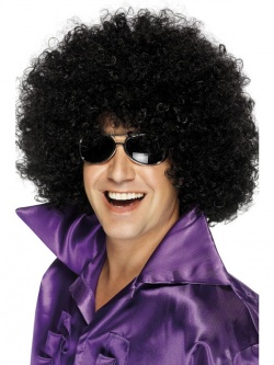 Afro Wig, Black, Mega Huge