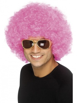 Afro Wig Pink