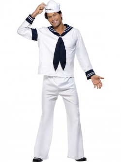 Navy-Village People Costume