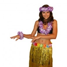 Purple Hawaiian Set